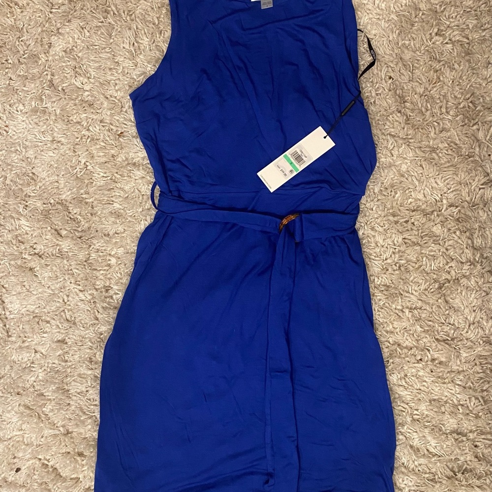 Calvin Klein Bright Blue Crewneck Top